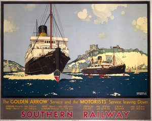 The Golden Arrow Service and the Motorists Service Leaving Dover